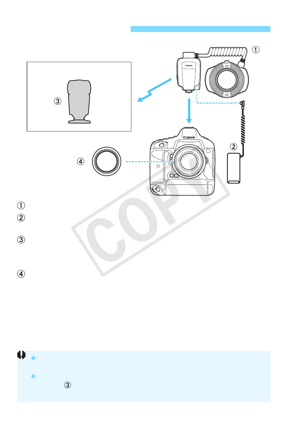 Mr-14ex ii system, Cop y | Canon Macro Ring Lite MR-14EX II User Manual | Page 70 / 260