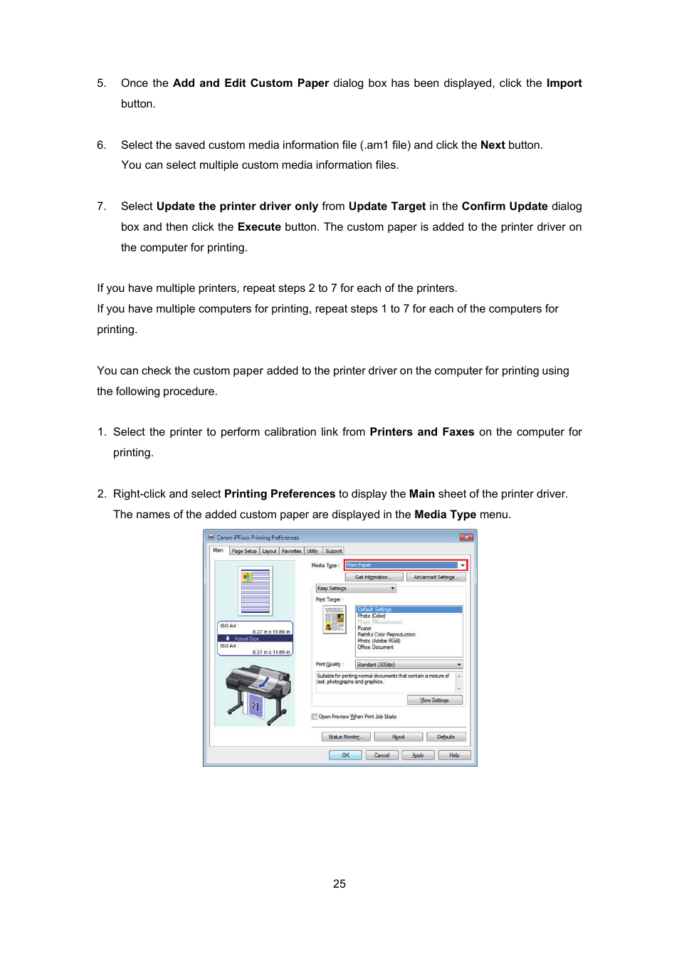 Canon imagePROGRAF iPF9400 User Manual | Page 25 / 35