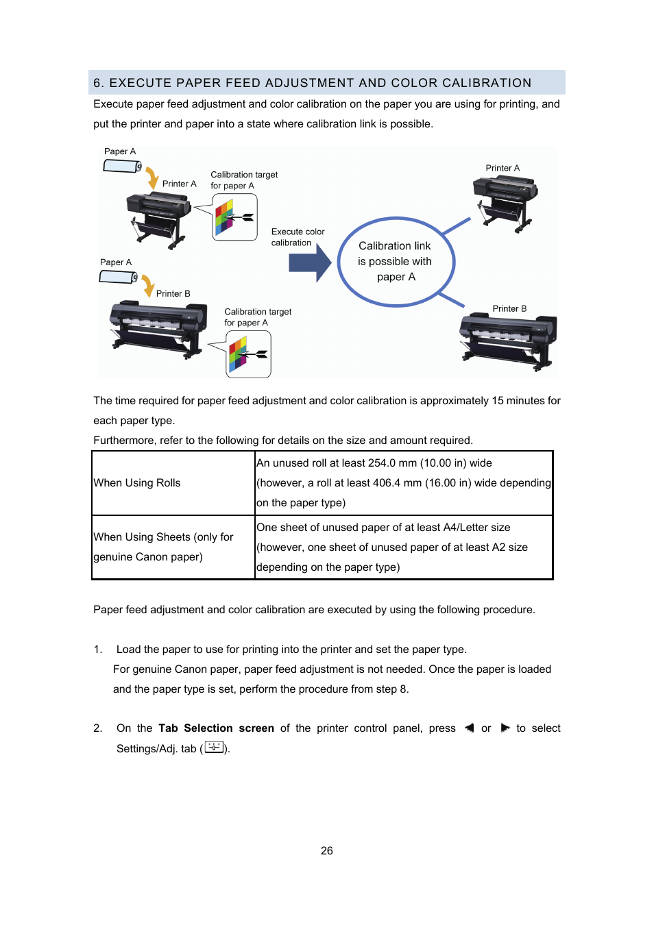 Canon imagePROGRAF iPF9400 User Manual | Page 26 / 35