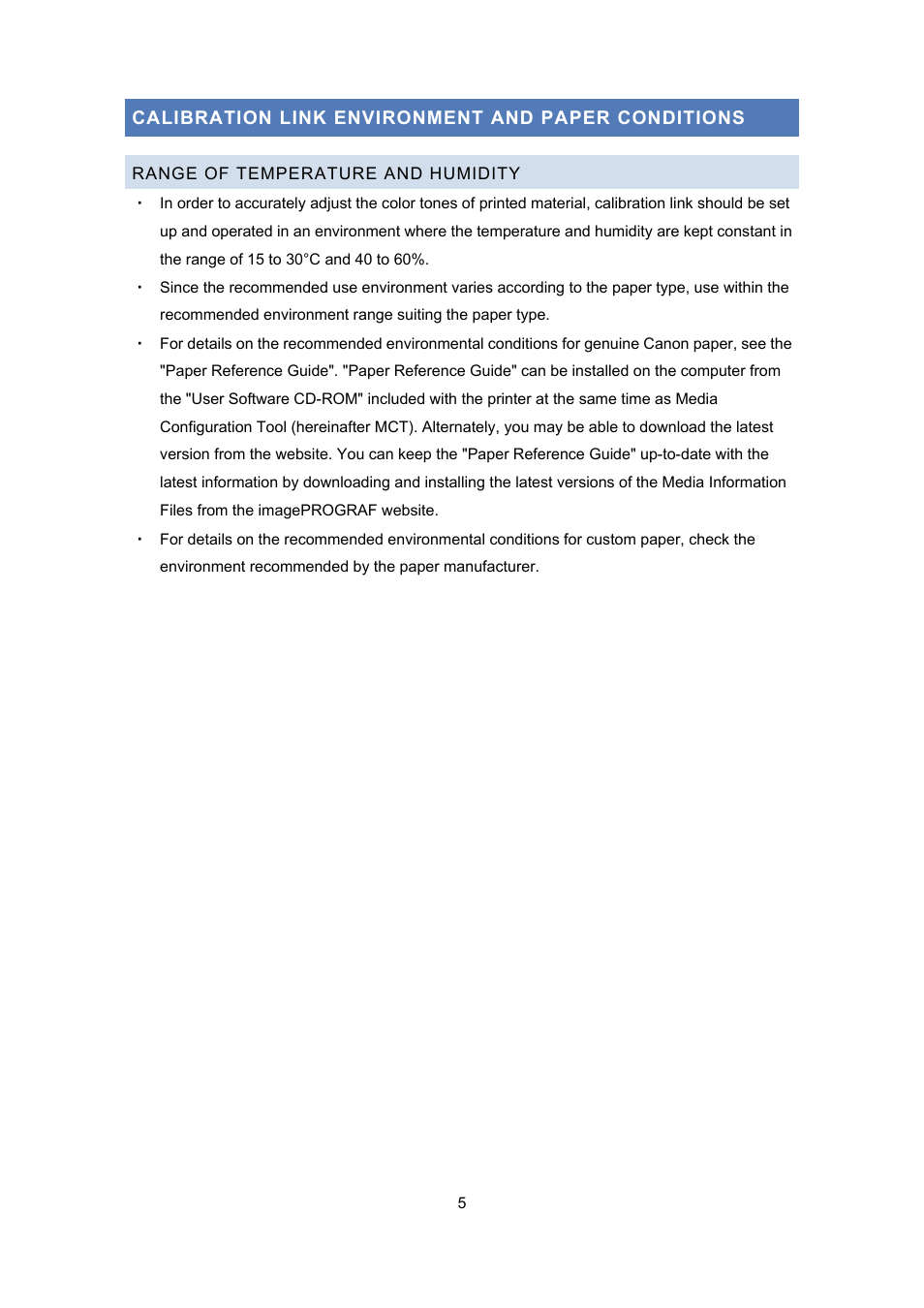 Canon imagePROGRAF iPF9400 User Manual | Page 5 / 35