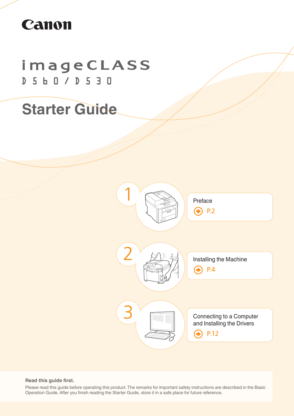 Canon imageCLASS D530 User Manual | 24 pages