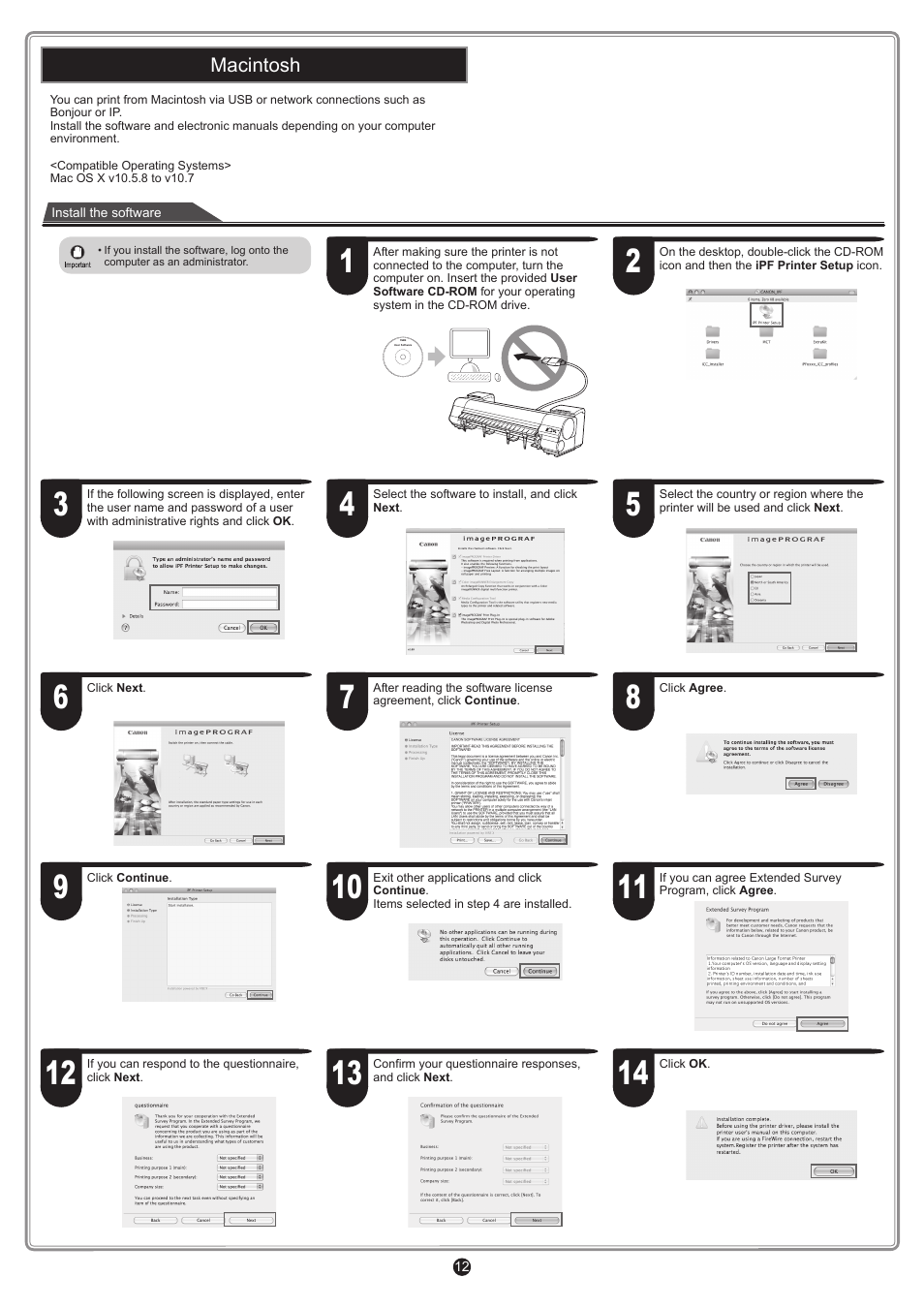 Canon imagePROGRAF iPF8400 User Manual | Page 12 / 16