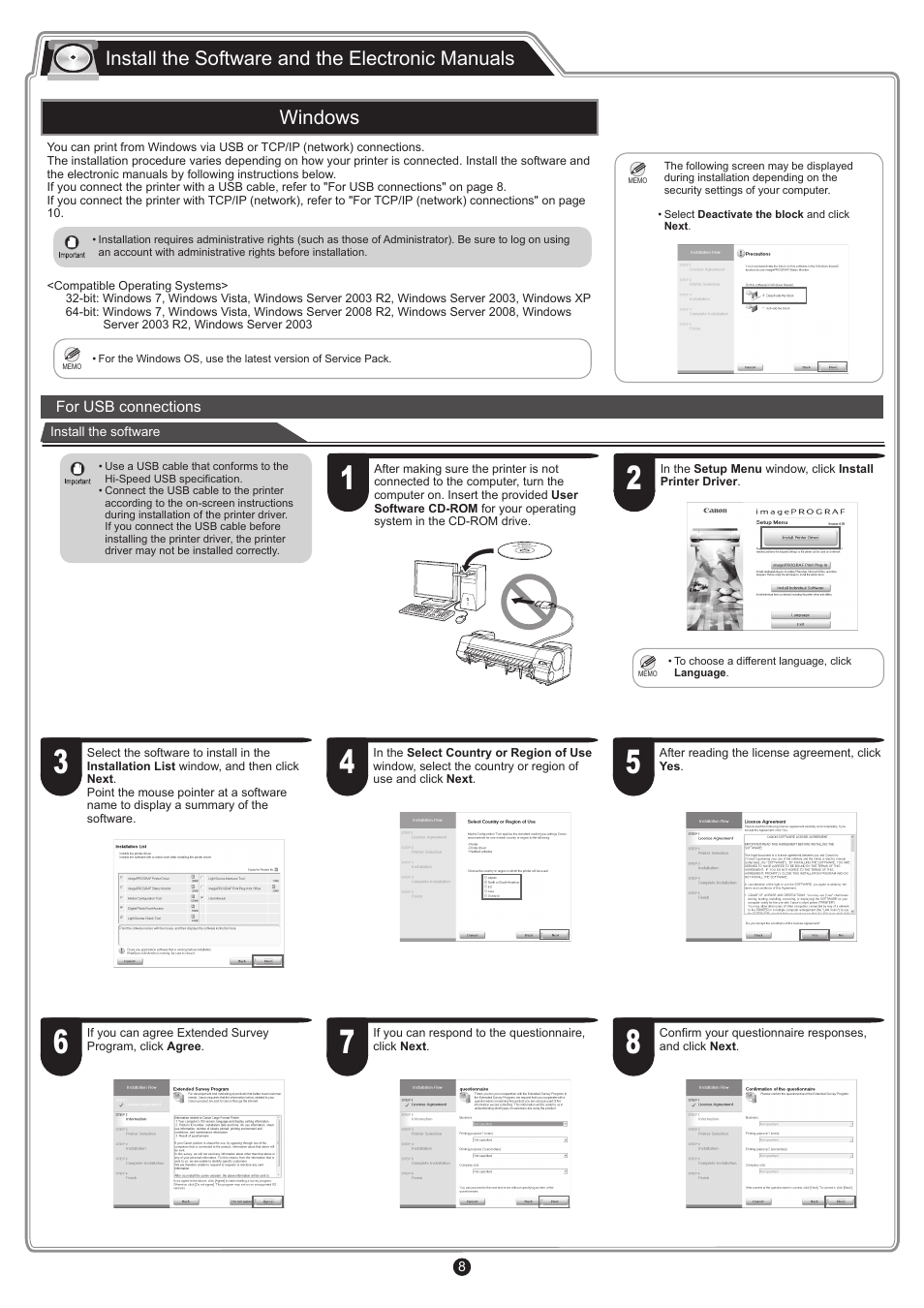 Canon imagePROGRAF iPF8400 User Manual | Page 8 / 16