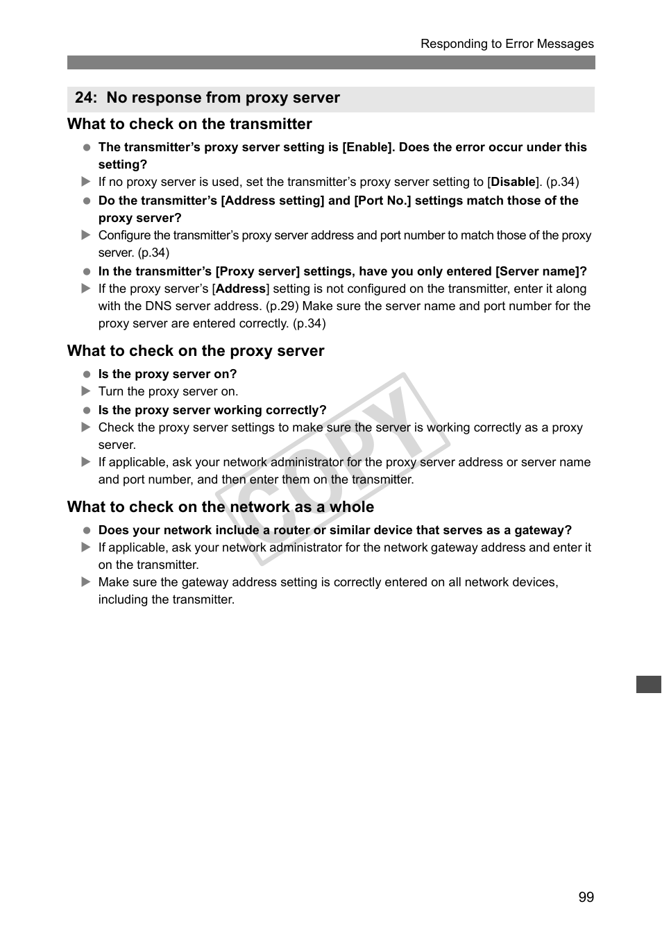 Cop y | Canon Wireless File Transmitter WFT-E4 II A User Manual | Page 99 / 128