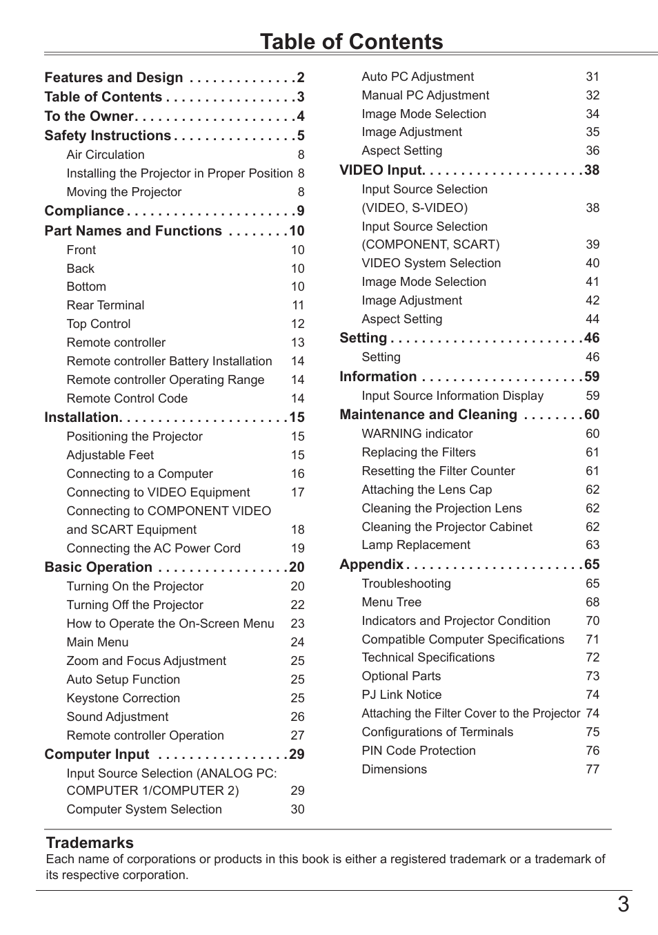 Canon LV 7490 User Manual | Page 3 / 78