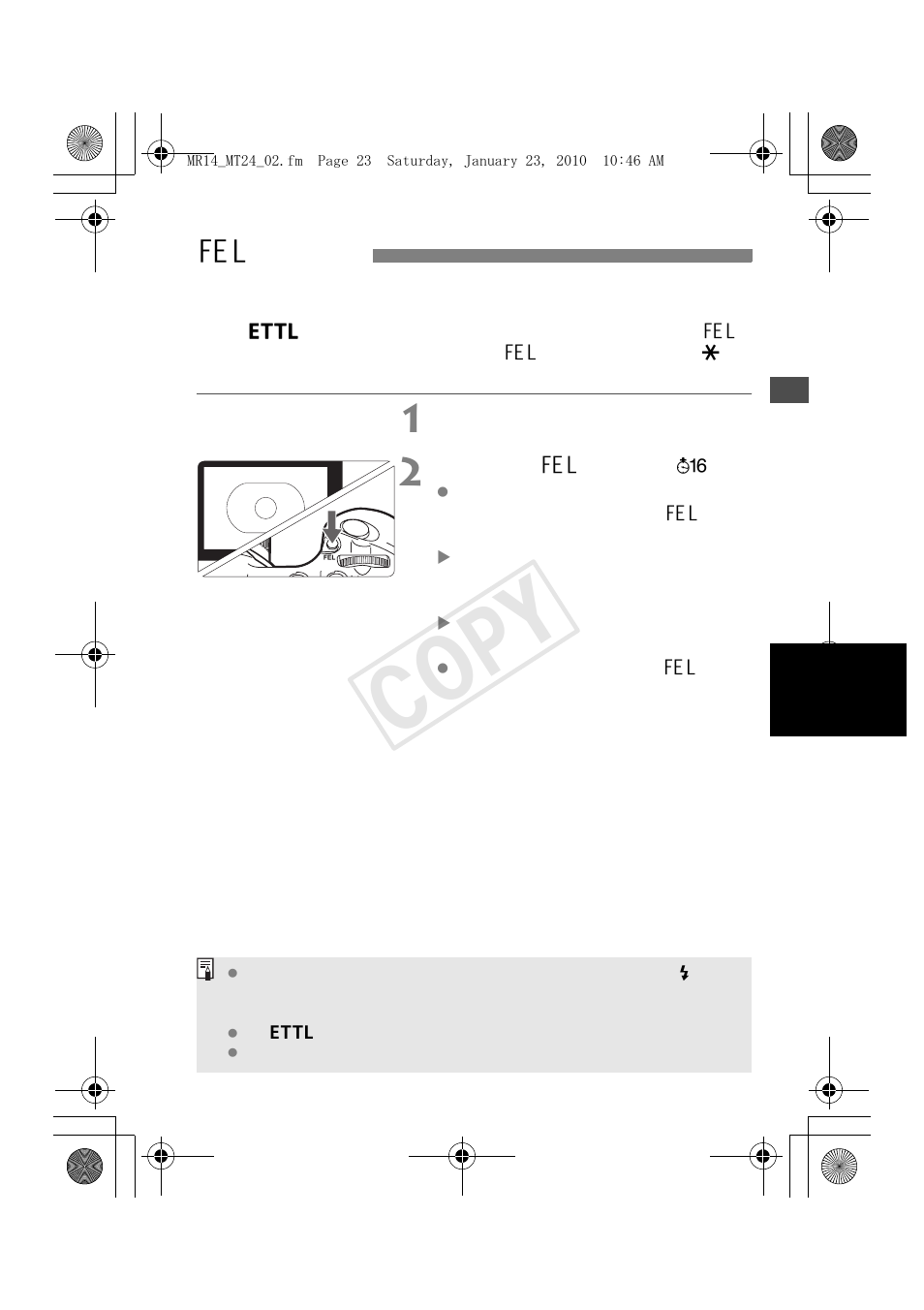 Cop y | Canon Macro Twin Lite MT-24EX User Manual | Page 25 / 136