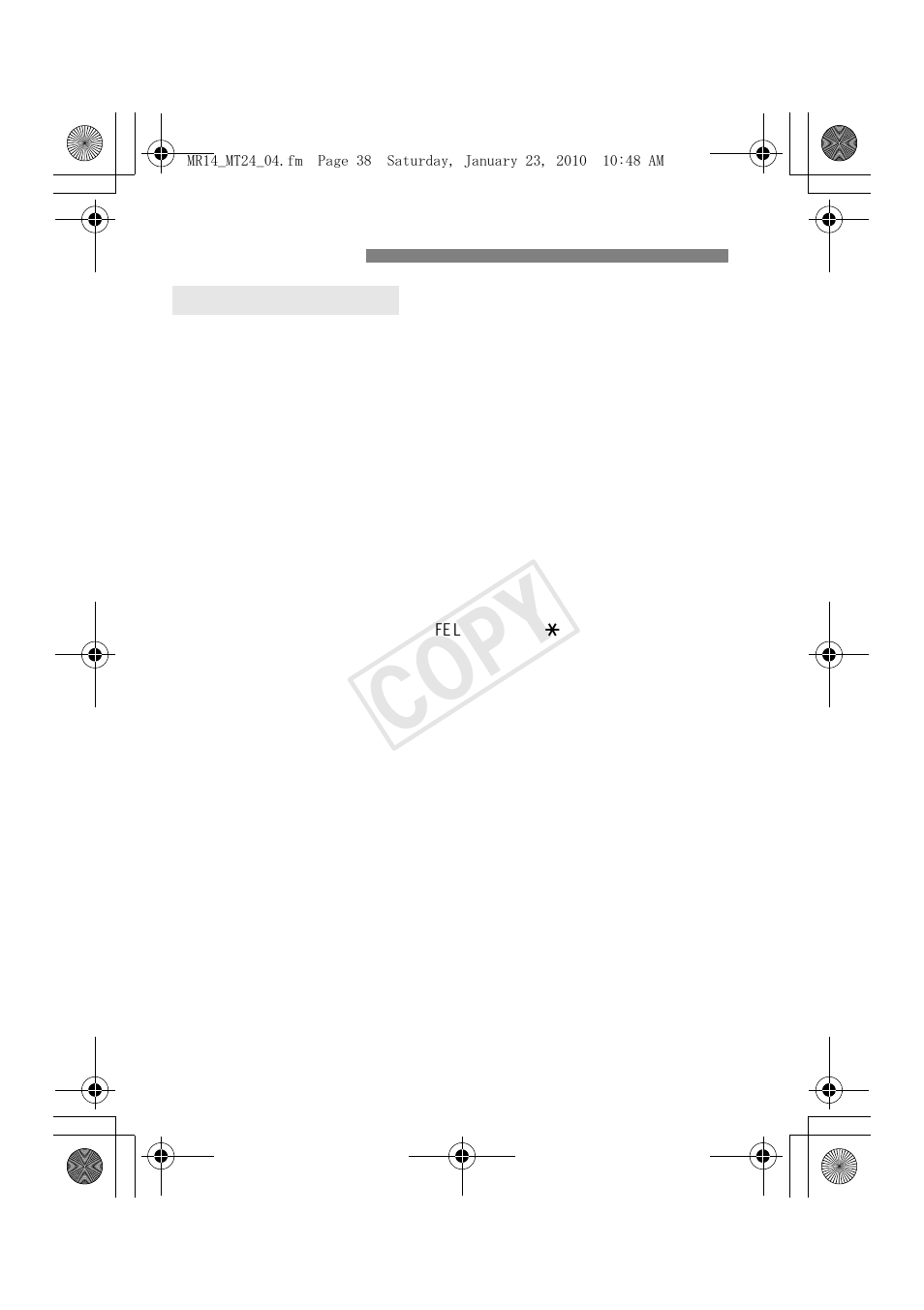 Cop y, Specifications | Canon Macro Twin Lite MT-24EX User Manual | Page 40 / 136