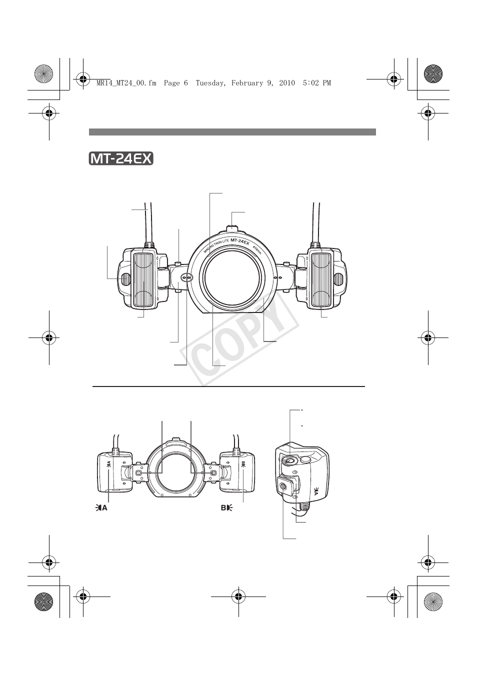 Cop y | Canon Macro Twin Lite MT-24EX User Manual | Page 8 / 136