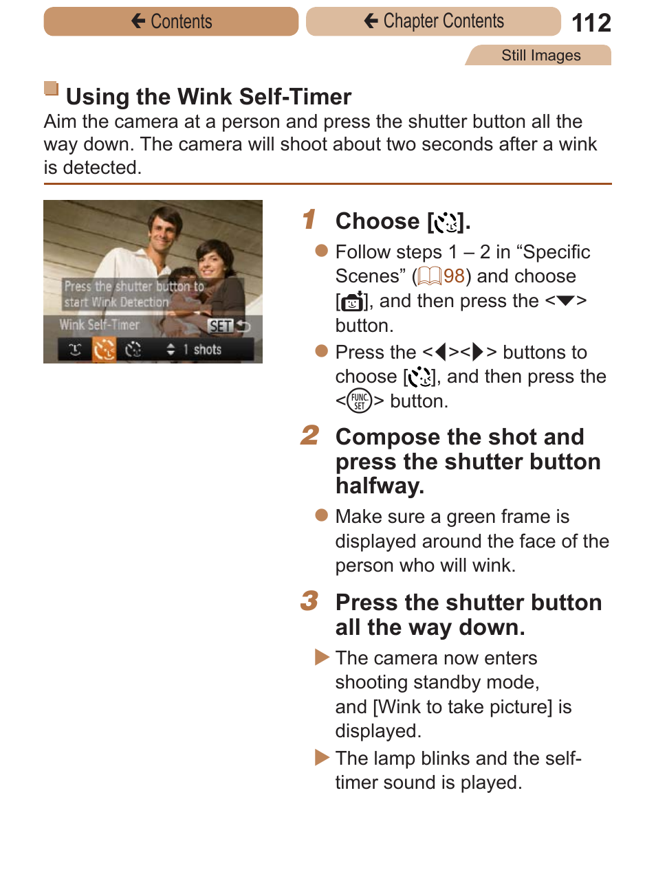 Canon PowerShot ELPH 115 IS User Manual | Page 112 / 335