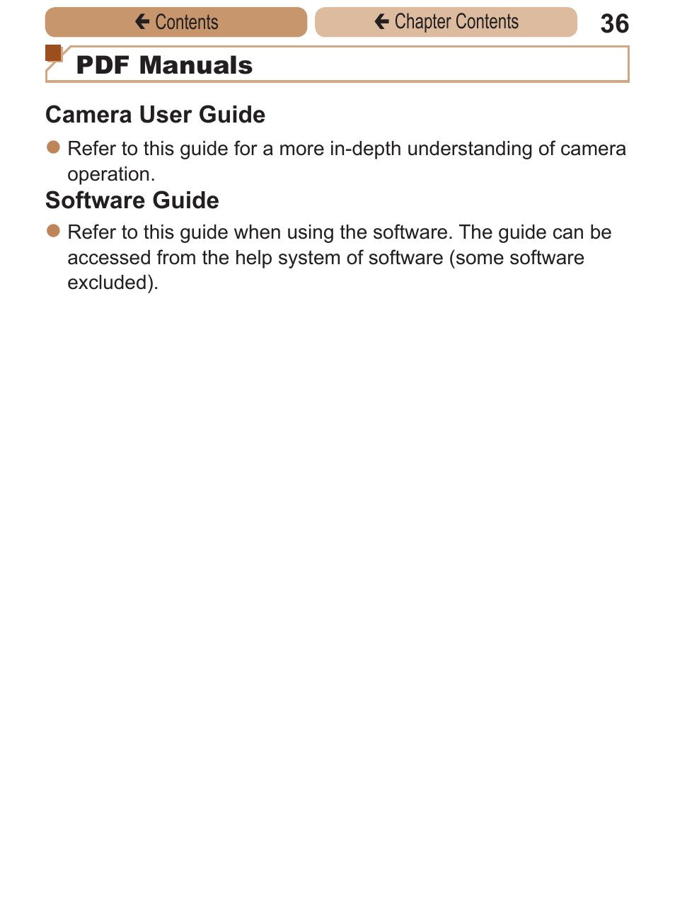 Canon PowerShot ELPH 115 IS User Manual | Page 36 / 335