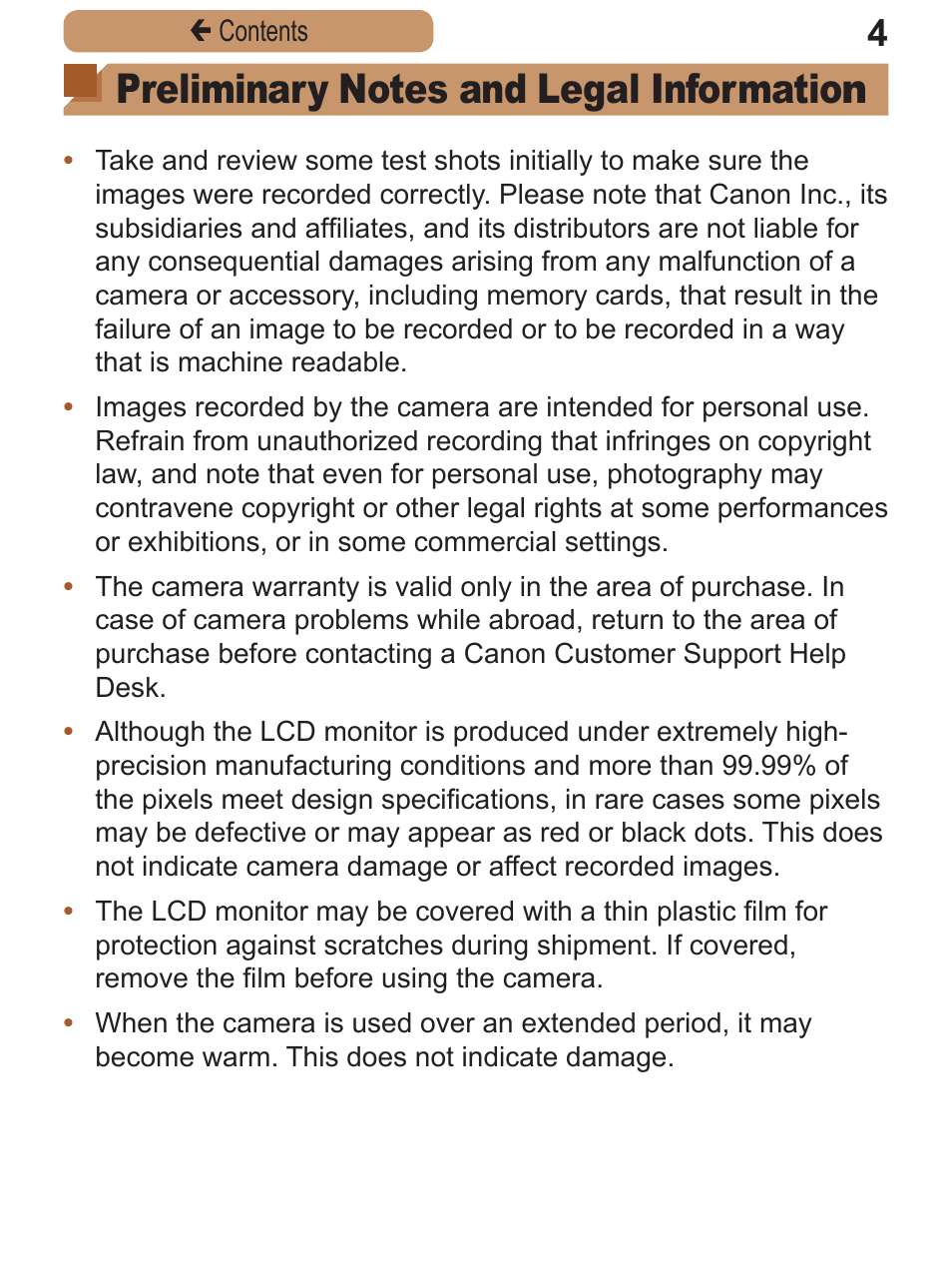 Canon PowerShot ELPH 115 IS User Manual | Page 4 / 335