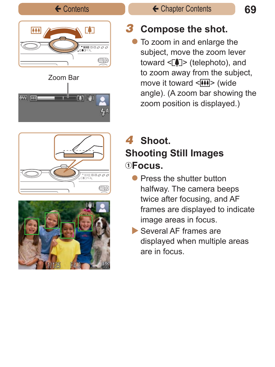 Canon PowerShot ELPH 115 IS User Manual | Page 69 / 335