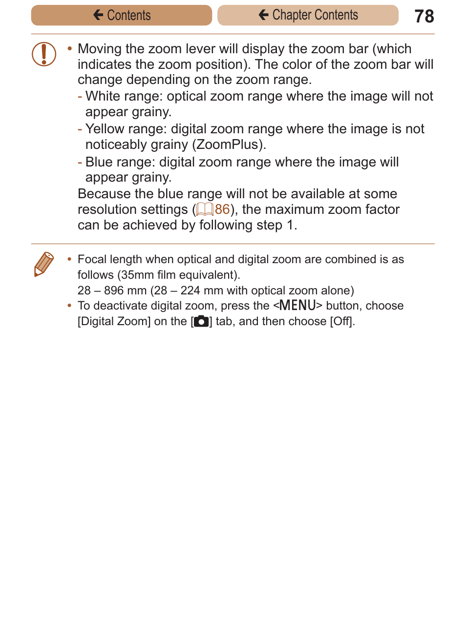 Canon PowerShot ELPH 115 IS User Manual | Page 78 / 335