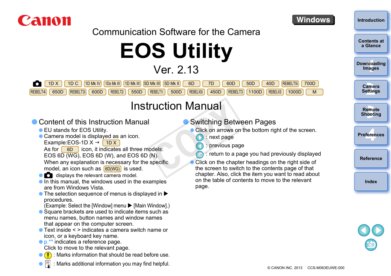 Canon EOS Rebel T5i 18-55mm IS STM Lens Kit User Manual | 110 pages