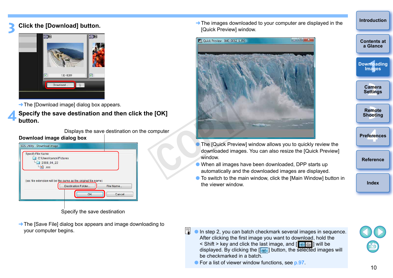 Cop y | Canon EOS Rebel T5i 18-55mm IS STM Lens Kit User Manual | Page 11 / 110