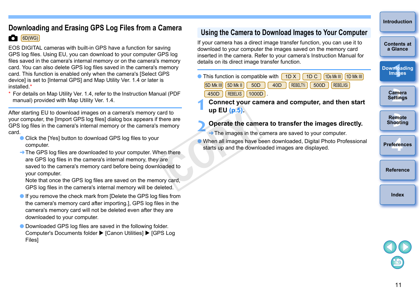 Cop y | Canon EOS Rebel T5i 18-55mm IS STM Lens Kit User Manual | Page 12 / 110