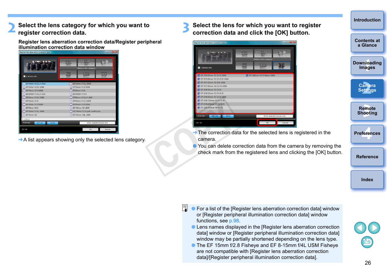 Cop y | Canon EOS Rebel T5i 18-55mm IS STM Lens Kit User Manual | Page 27 / 110