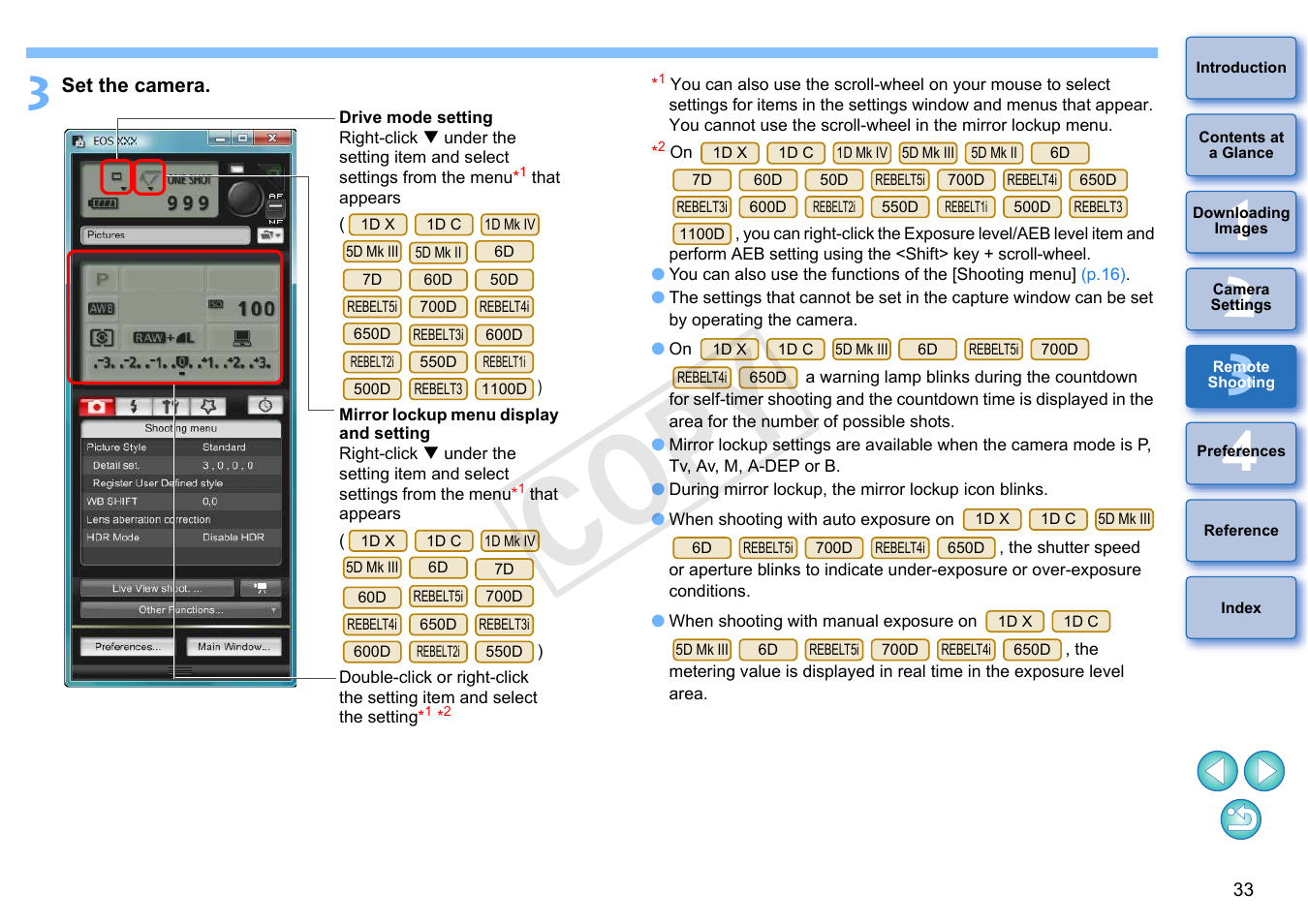 Cop y | Canon EOS Rebel T5i 18-55mm IS STM Lens Kit User Manual | Page 34 / 110