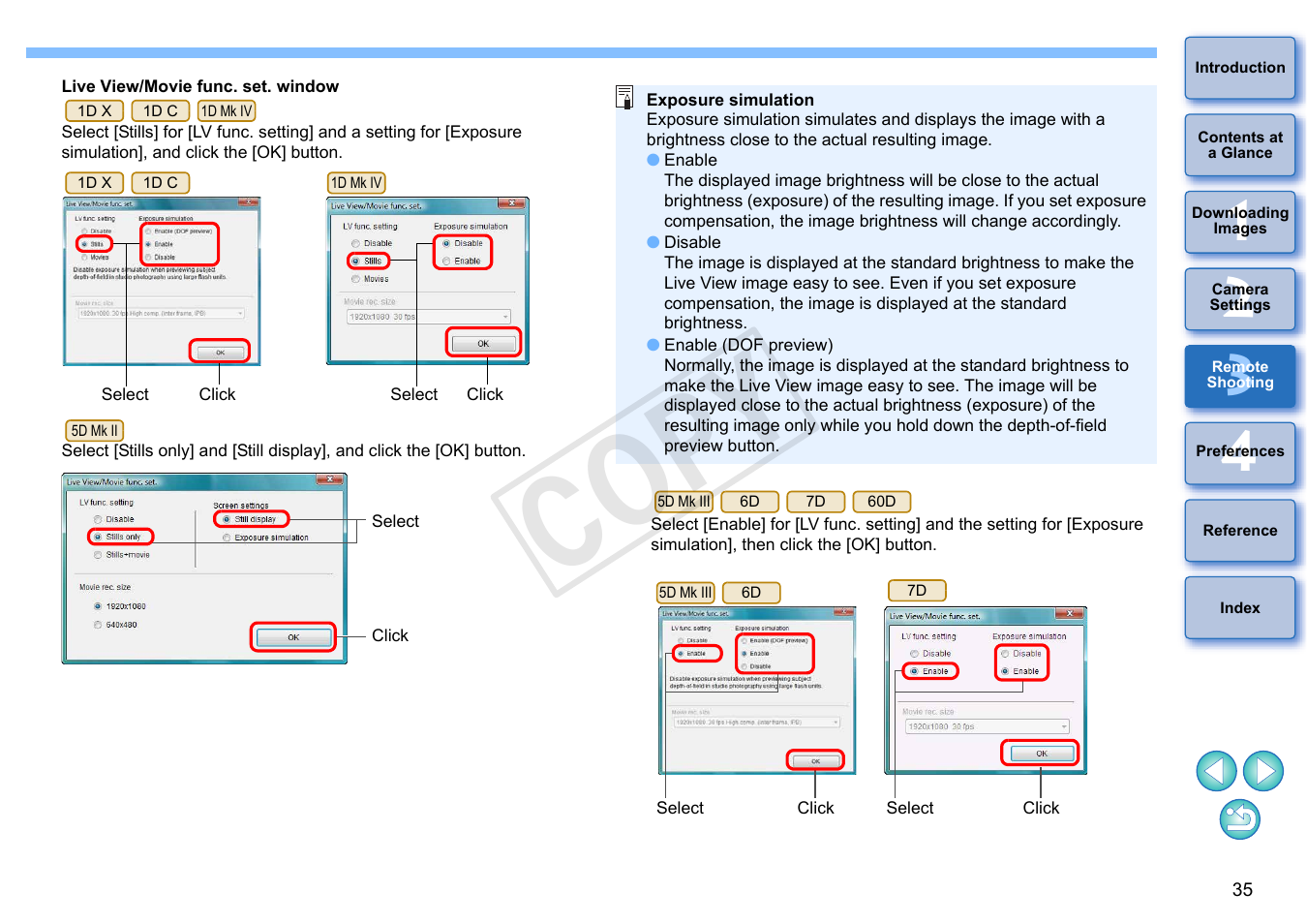 Cop y | Canon EOS Rebel T5i 18-55mm IS STM Lens Kit User Manual | Page 36 / 110