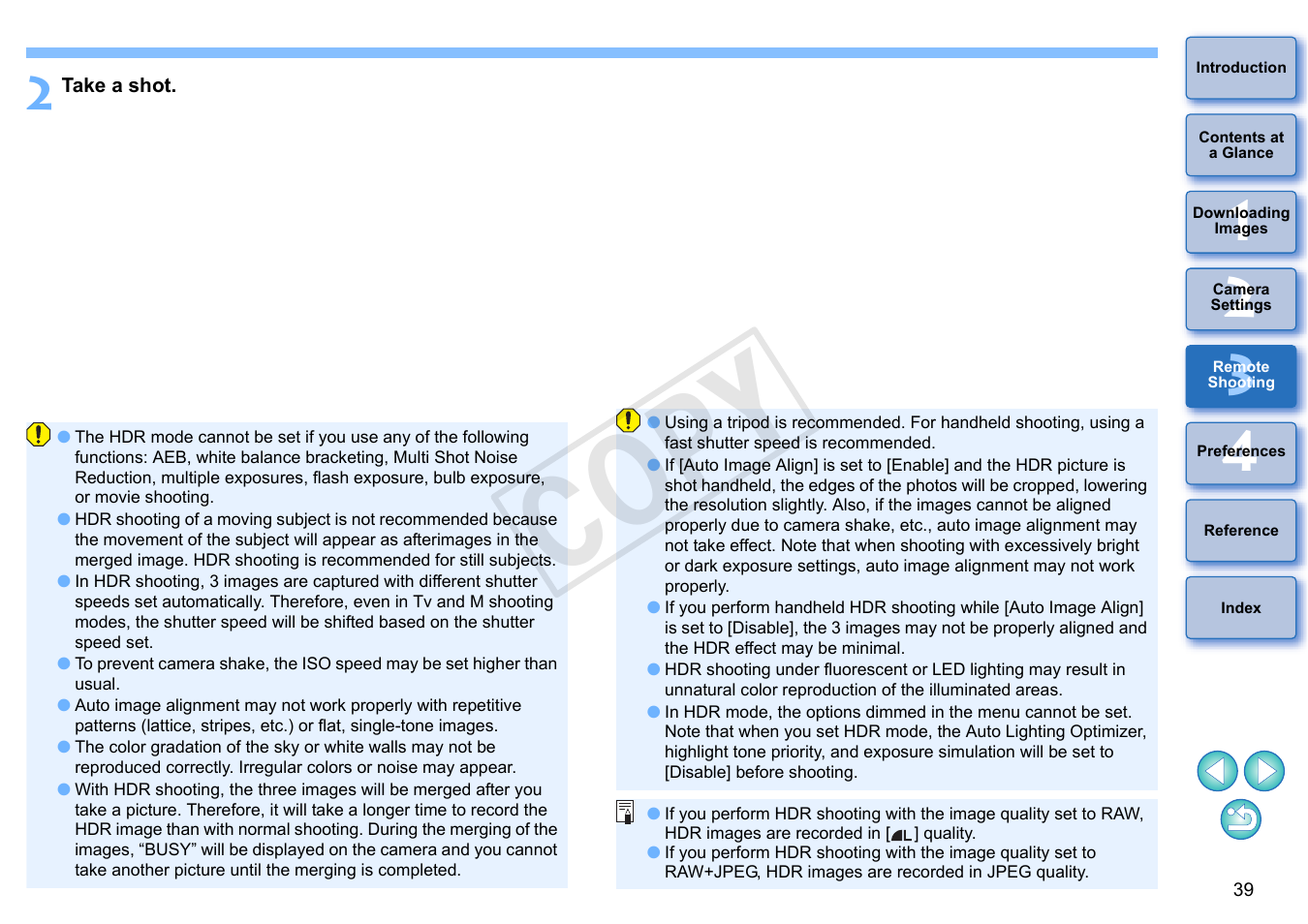 Cop y | Canon EOS Rebel T5i 18-55mm IS STM Lens Kit User Manual | Page 40 / 110