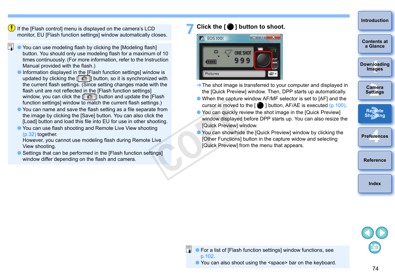 Cop y | Canon EOS Rebel T5i 18-55mm IS STM Lens Kit User Manual | Page 75 / 110