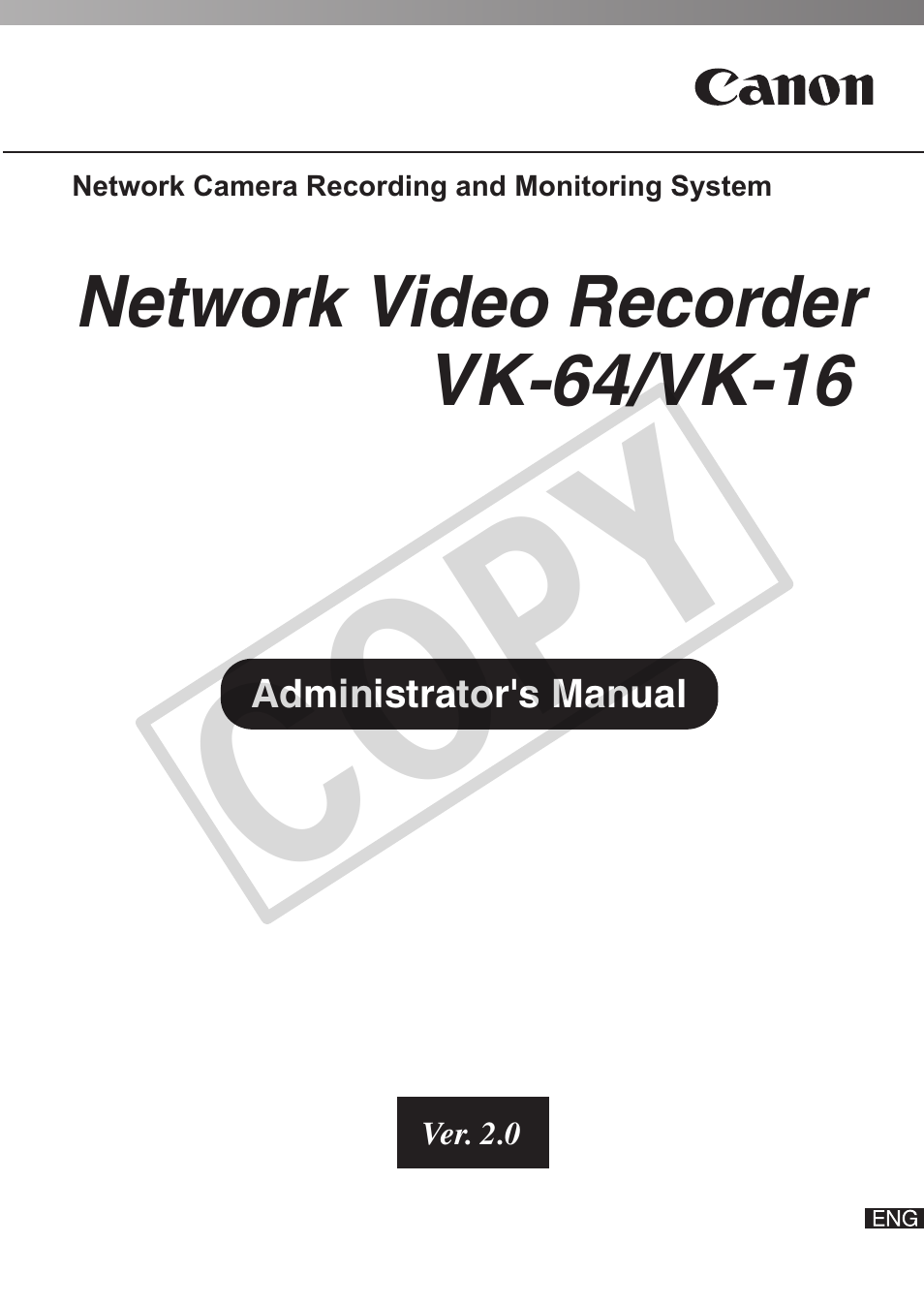 Canon VB-C60 User Manual | 302 pages