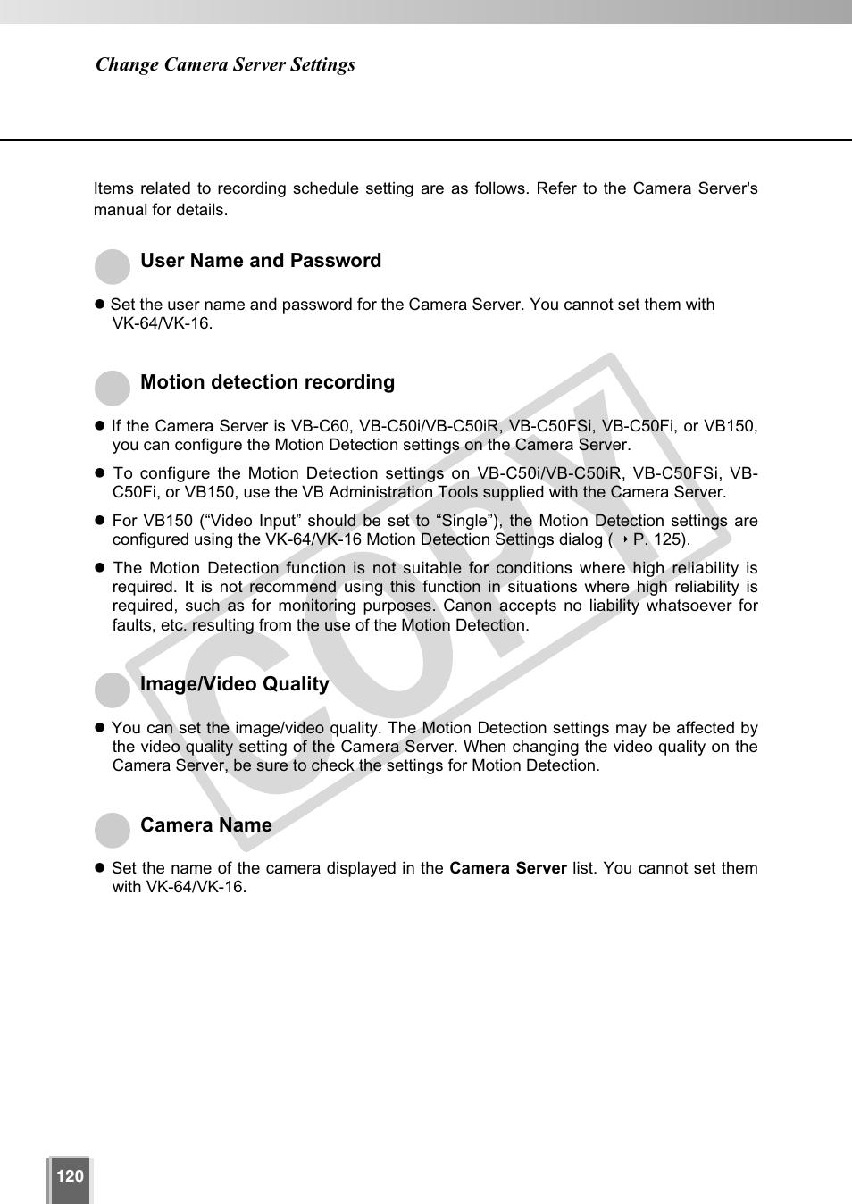 Cop y | Canon VB-C60 User Manual | Page 120 / 302