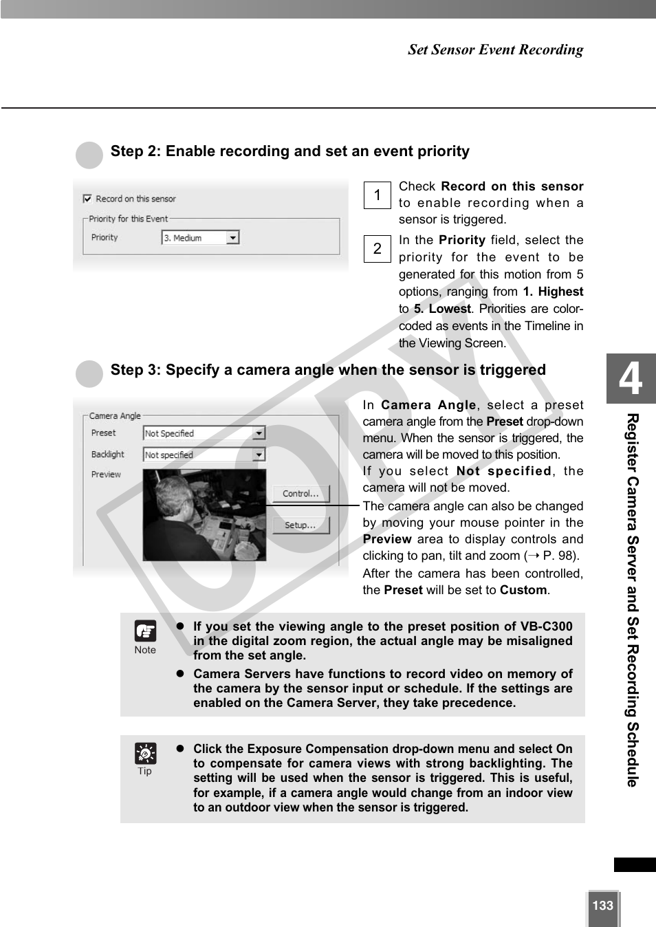 Cop y | Canon VB-C60 User Manual | Page 133 / 302