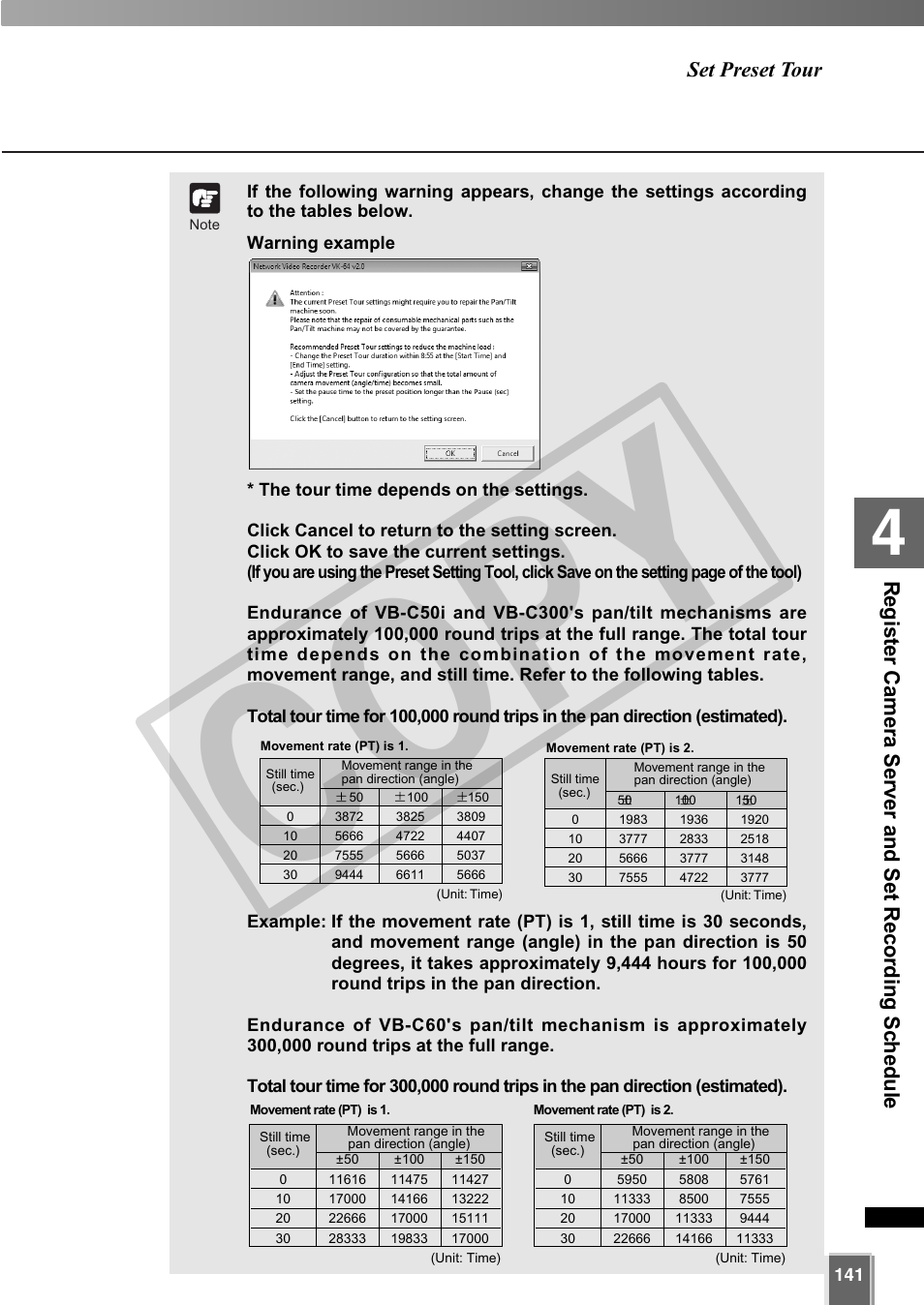 Cop y | Canon VB-C60 User Manual | Page 141 / 302