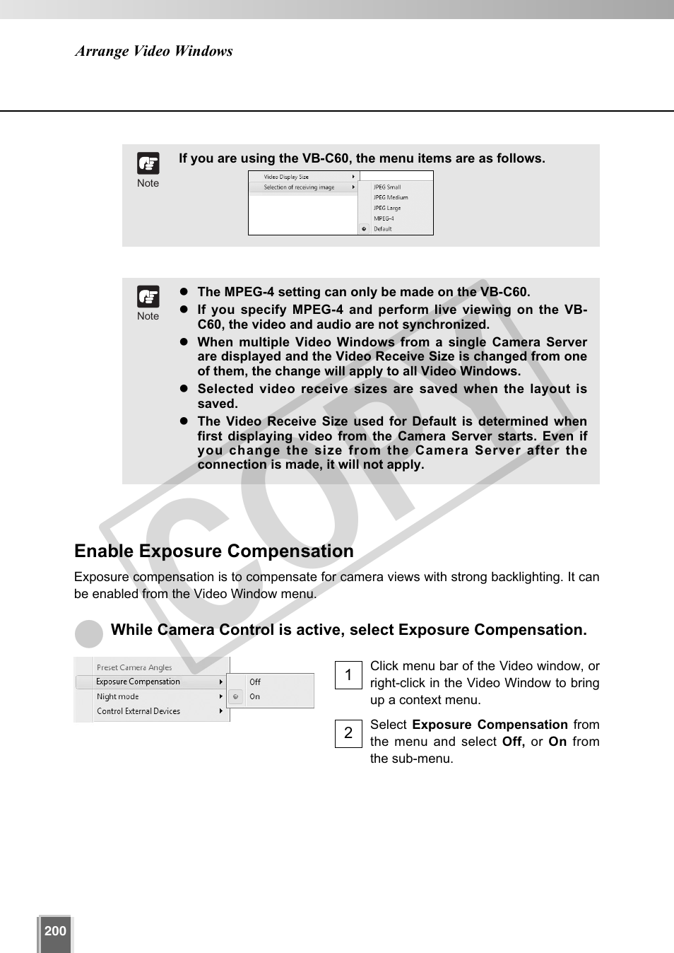 Cop y | Canon VB-C60 User Manual | Page 200 / 302