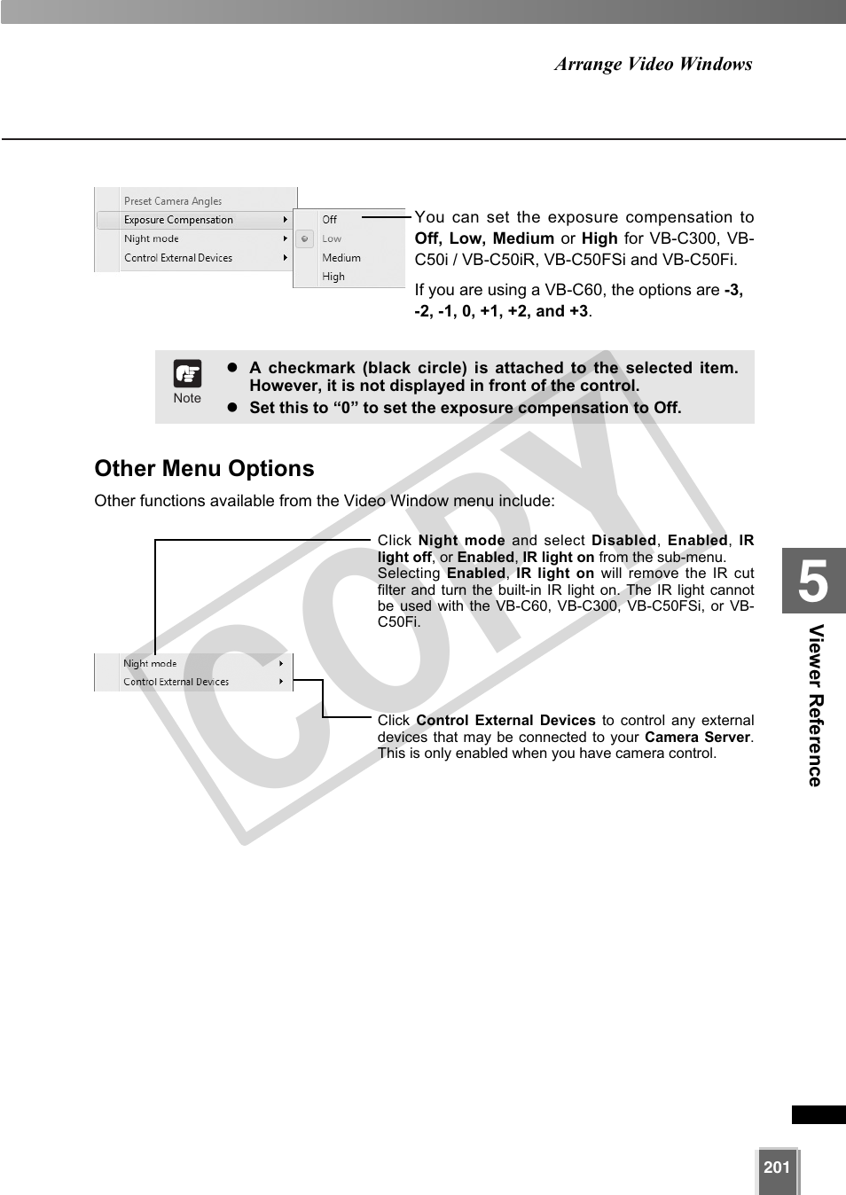 Cop y | Canon VB-C60 User Manual | Page 201 / 302