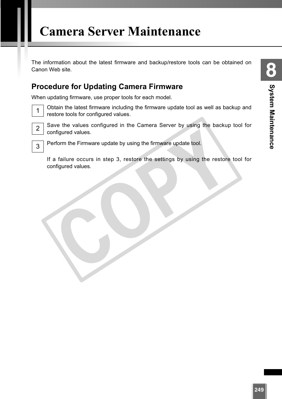 Cop y | Canon VB-C60 User Manual | Page 249 / 302