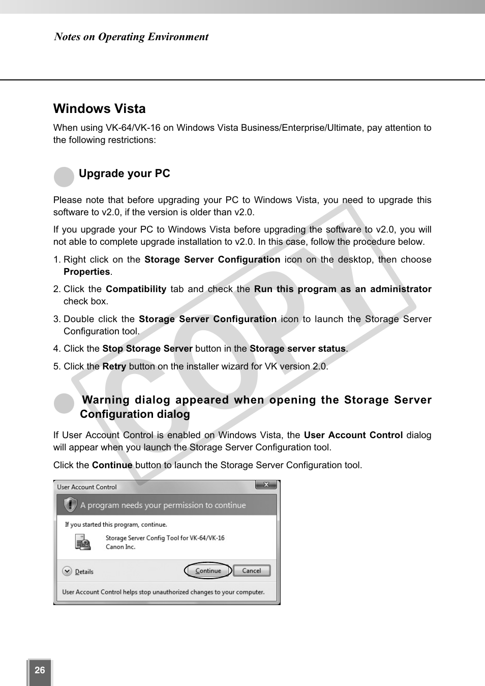 Cop y | Canon VB-C60 User Manual | Page 26 / 302