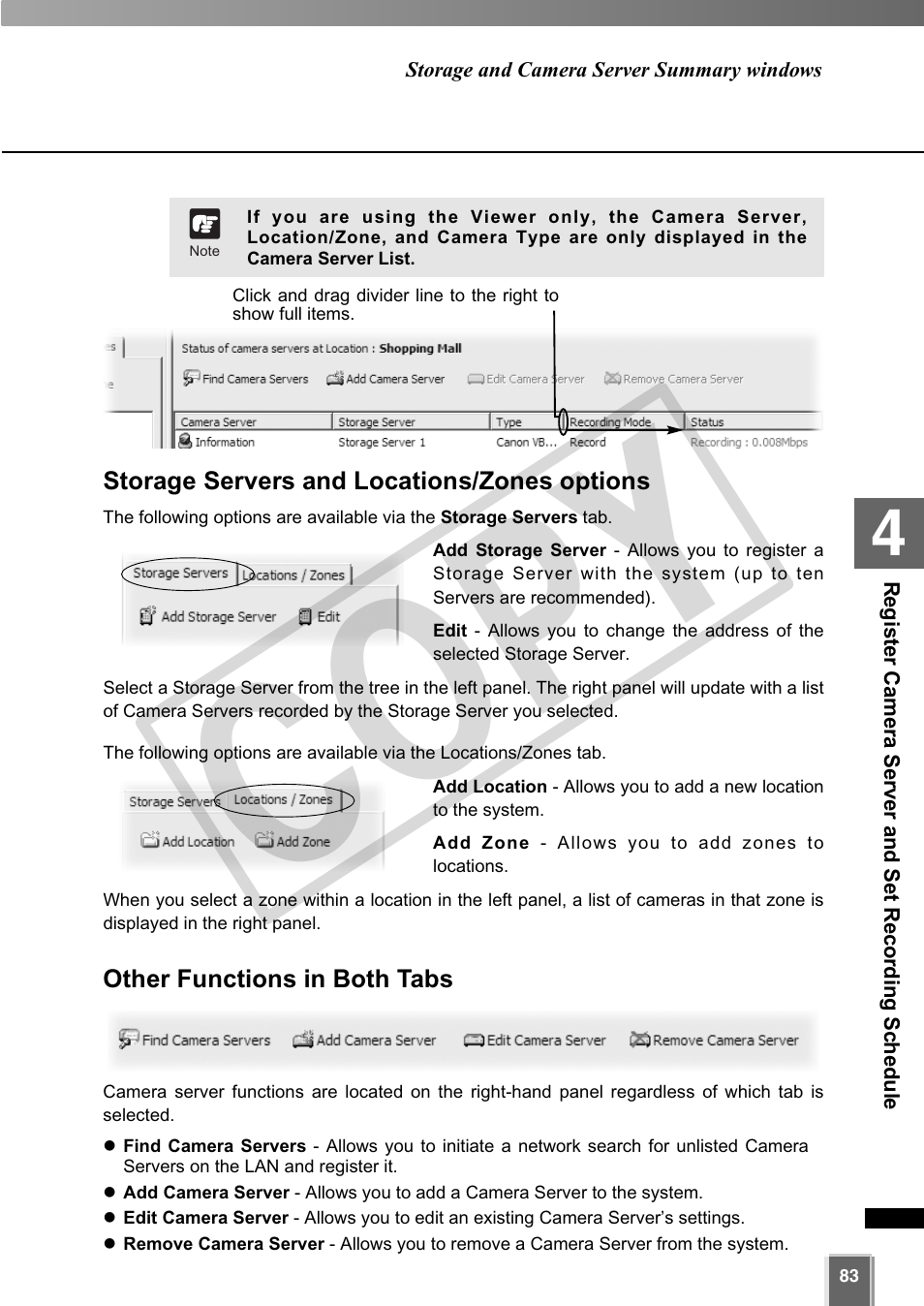 Cop y | Canon VB-C60 User Manual | Page 83 / 302