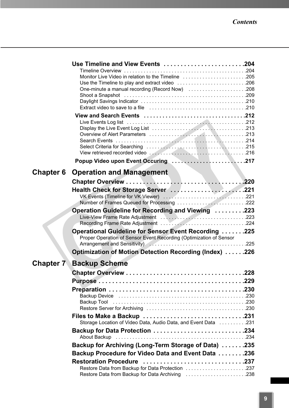 Cop y | Canon VB-C60 User Manual | Page 9 / 302