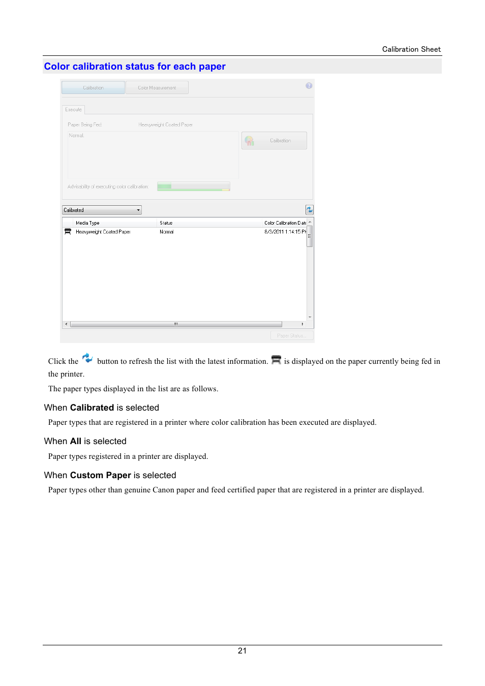 Canon imagePROGRAF iPF6400 User Manual | Page 21 / 55