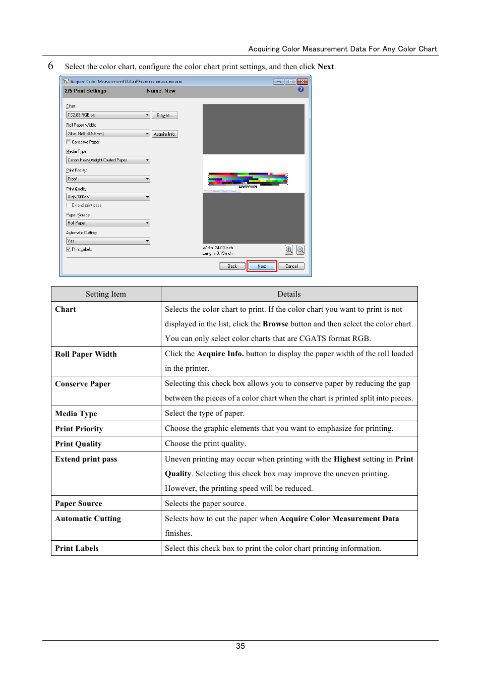 Canon imagePROGRAF iPF6400 User Manual | Page 35 / 55