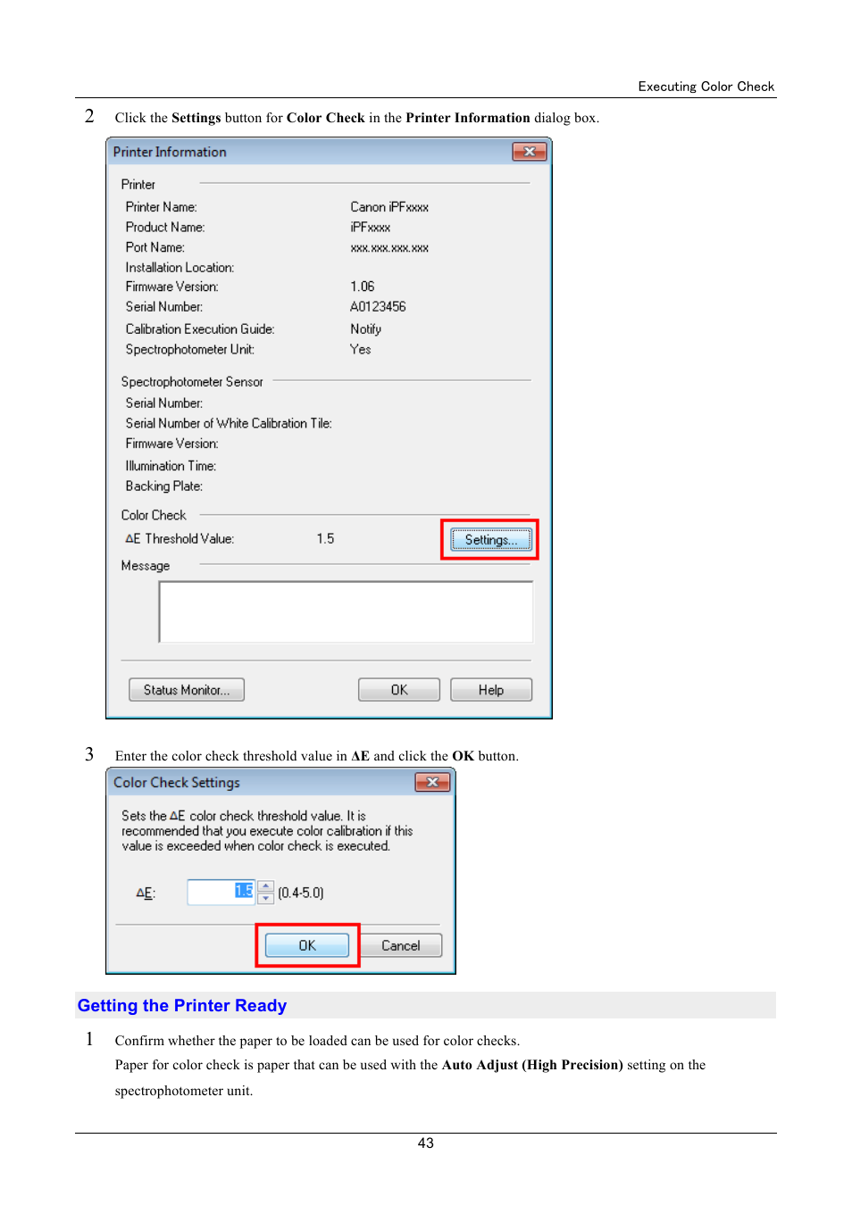 Canon imagePROGRAF iPF6400 User Manual | Page 43 / 55