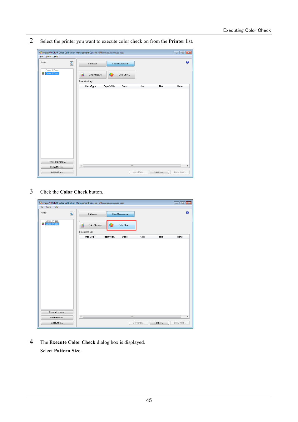 Canon imagePROGRAF iPF6400 User Manual | Page 45 / 55