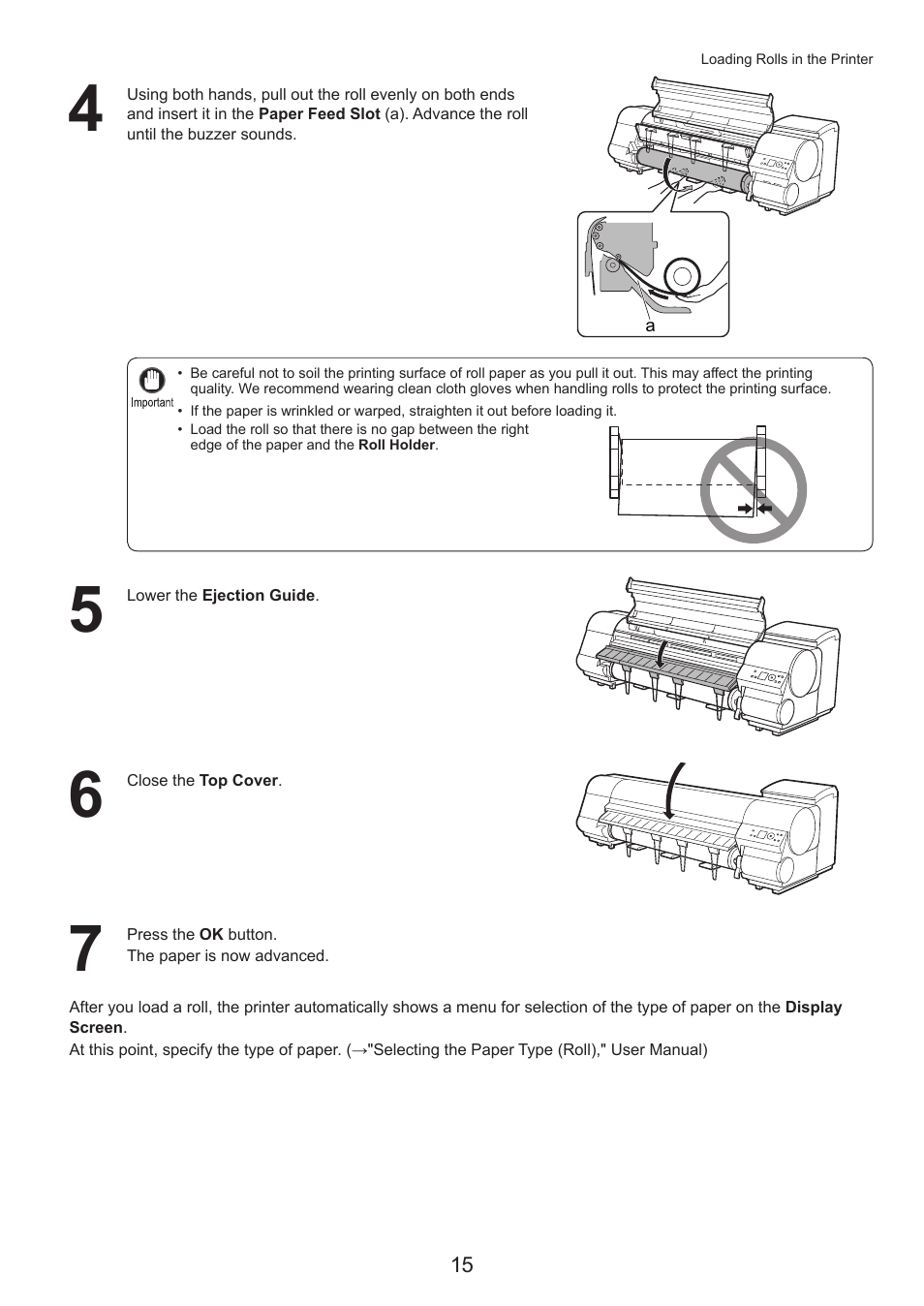 Canon imagePROGRAF iPF825 User Manual | Page 15 / 48