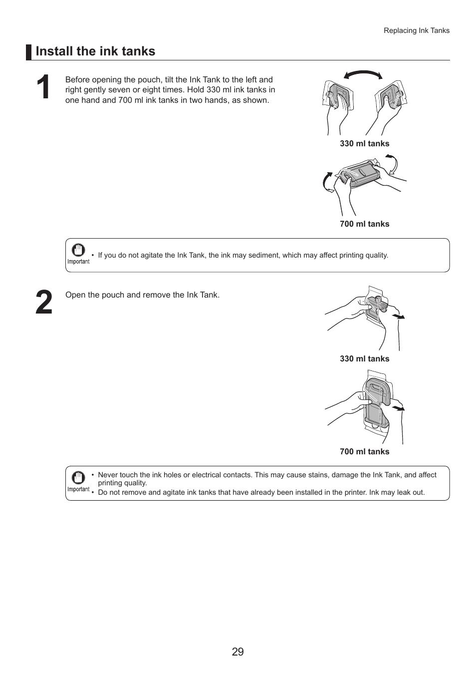 Canon imagePROGRAF iPF825 User Manual | Page 29 / 48