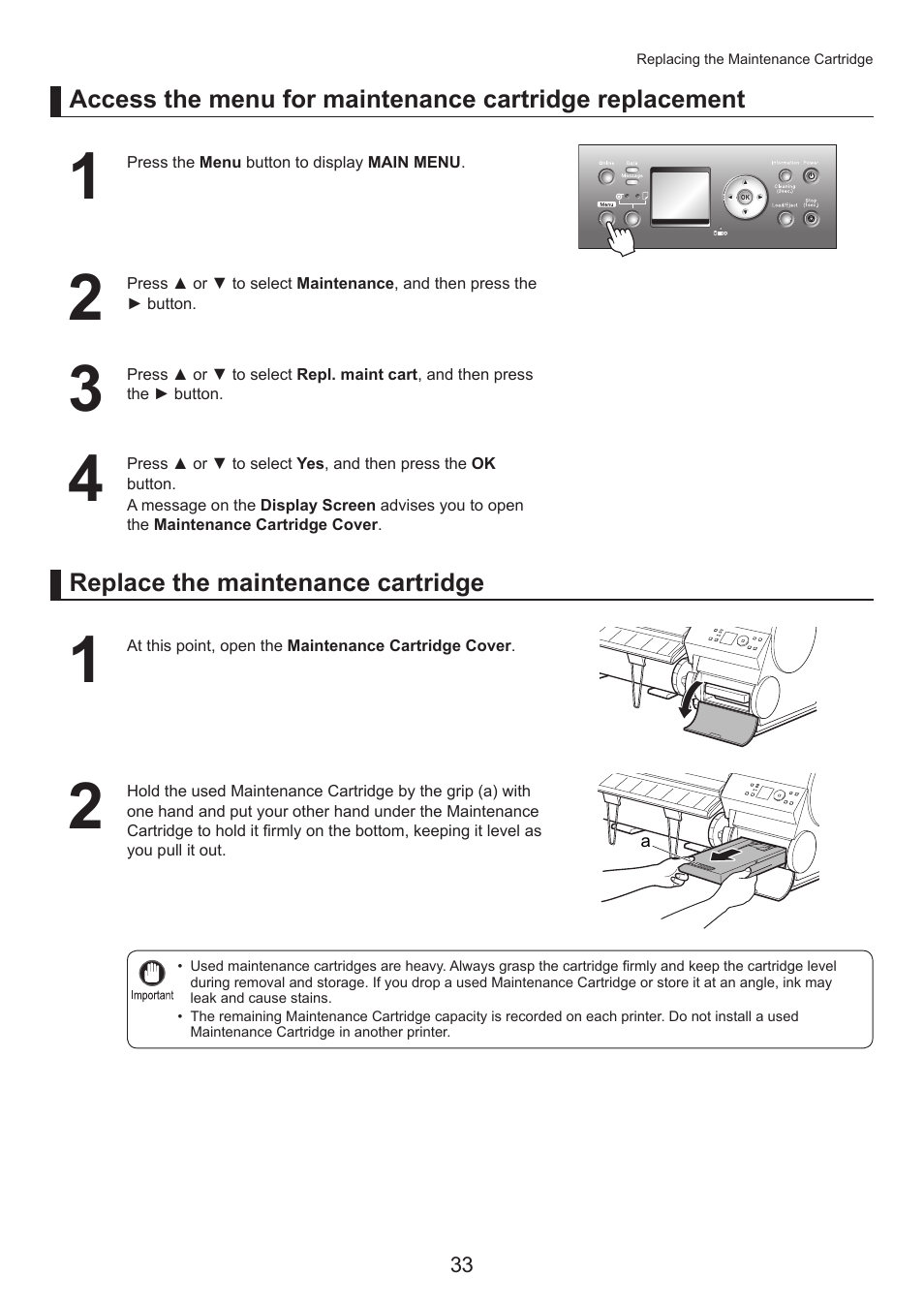 Canon imagePROGRAF iPF825 User Manual | Page 33 / 48