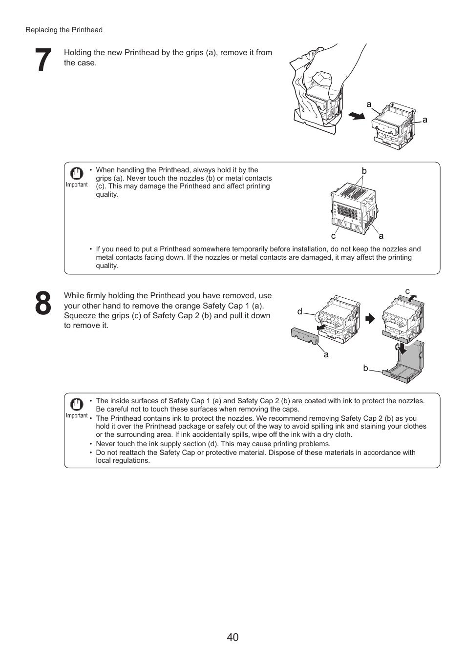 Canon imagePROGRAF iPF825 User Manual | Page 40 / 48