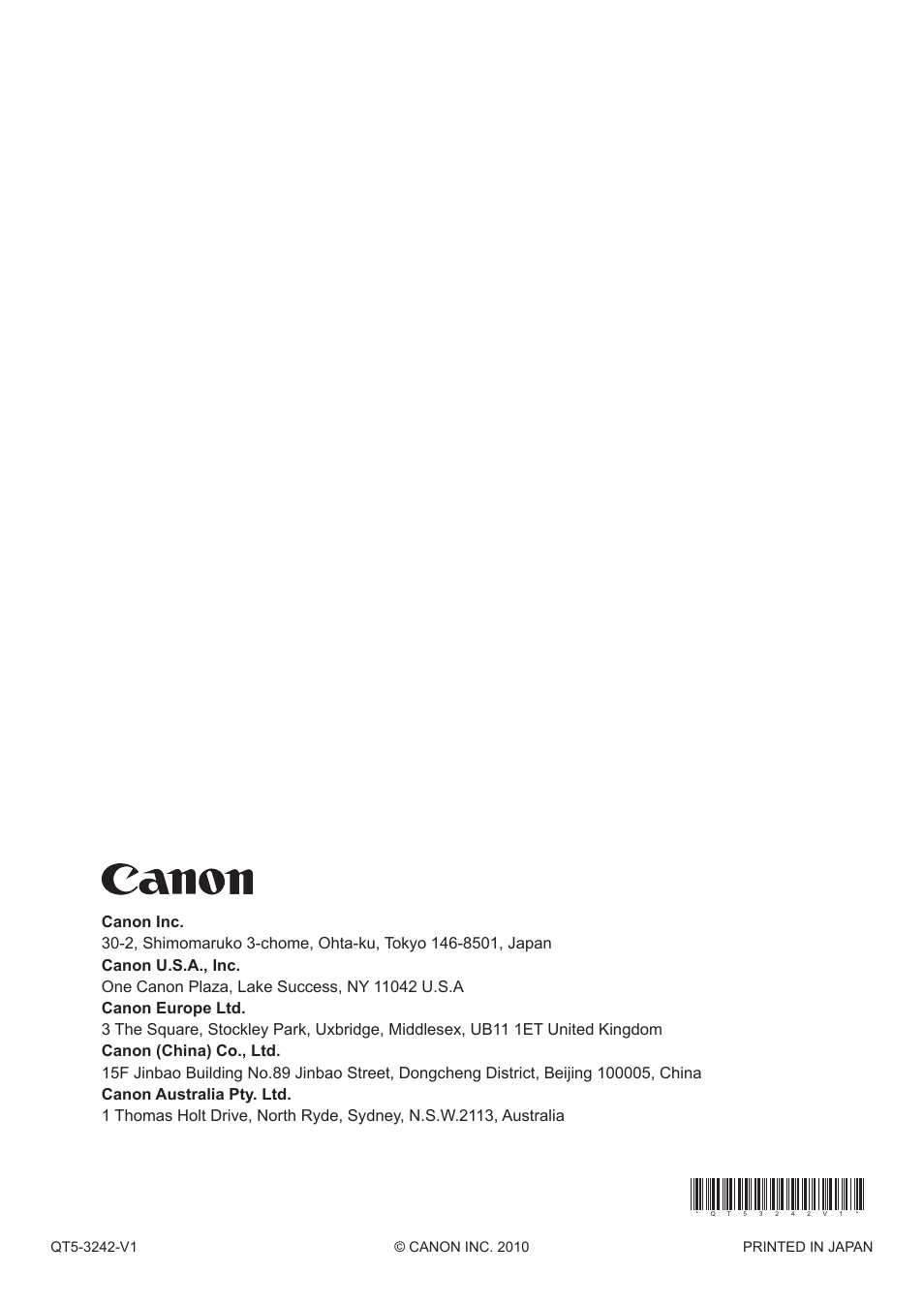 Canon imagePROGRAF iPF825 User Manual | Page 48 / 48