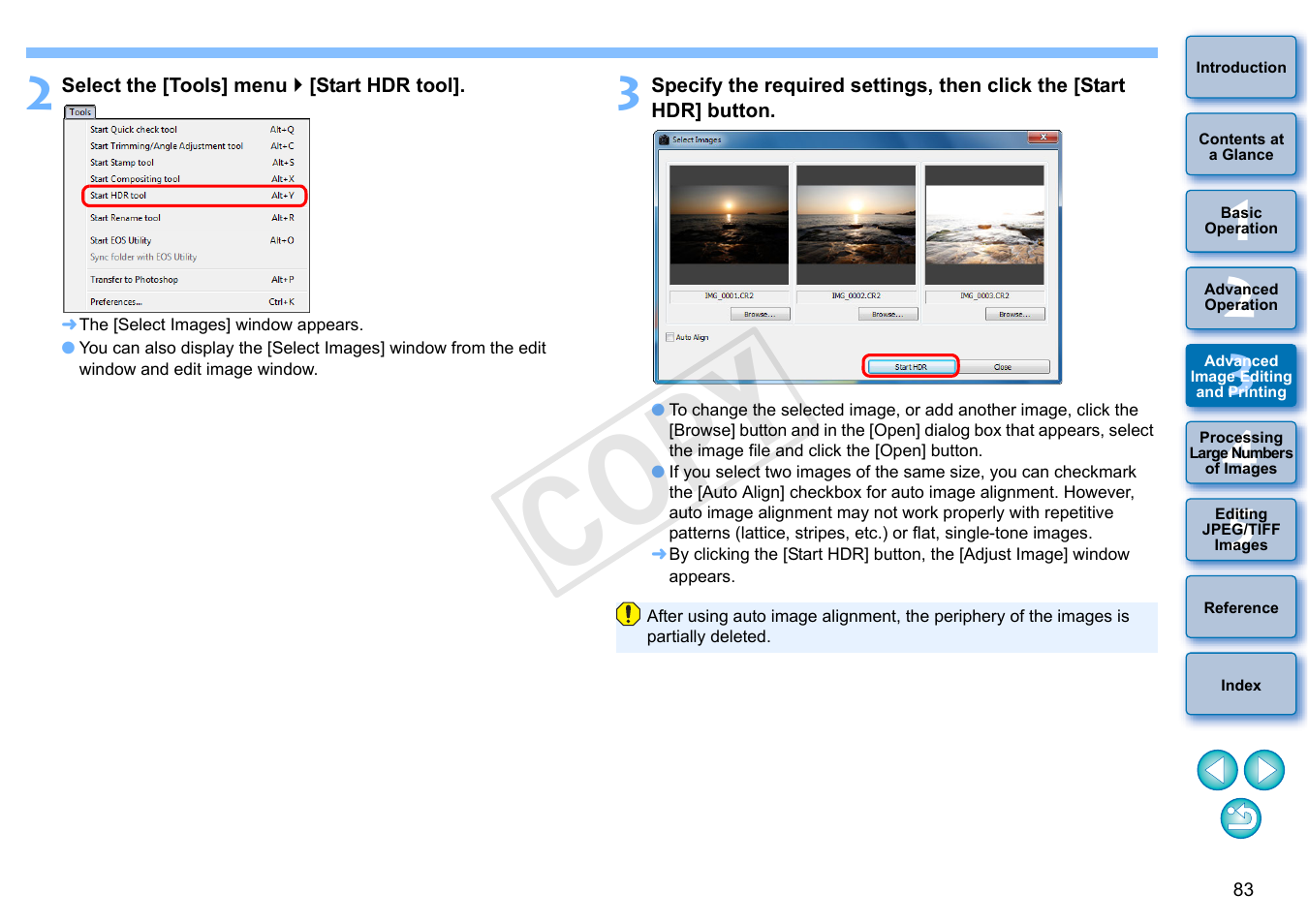 Cop y | Canon EOS Rebel T5i 18-55mm IS STM Lens Kit User Manual | Page 84 / 152