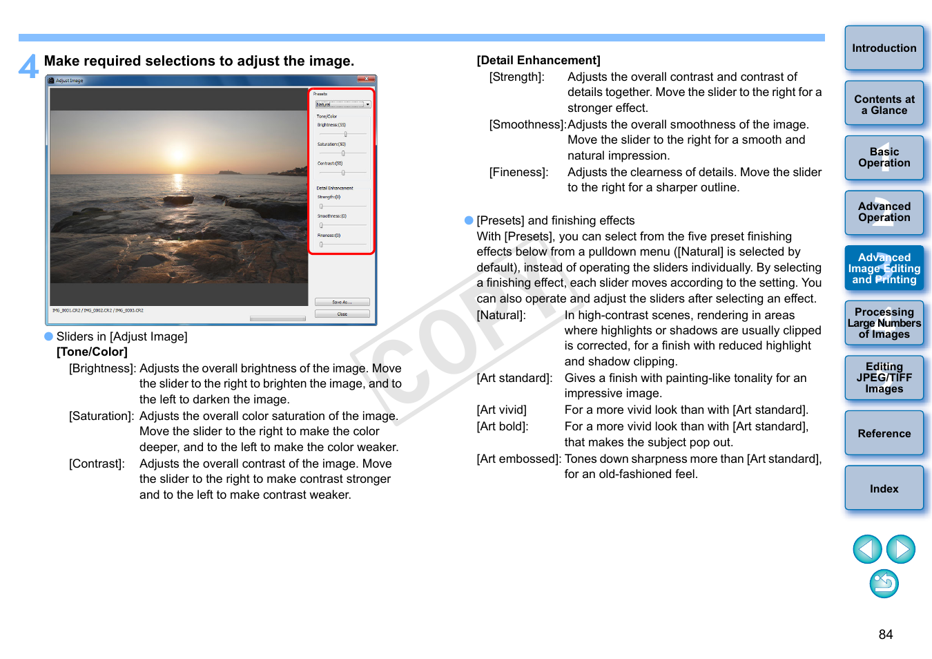 Cop y | Canon EOS Rebel T5i 18-55mm IS STM Lens Kit User Manual | Page 85 / 152