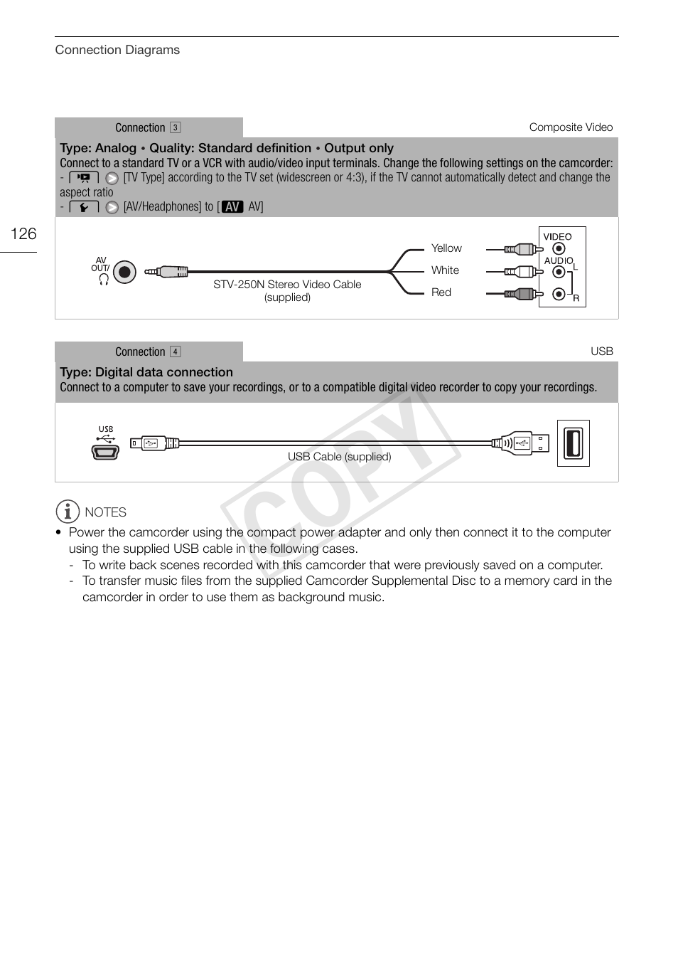 Cop y | Canon XA10 User Manual | Page 126 / 191