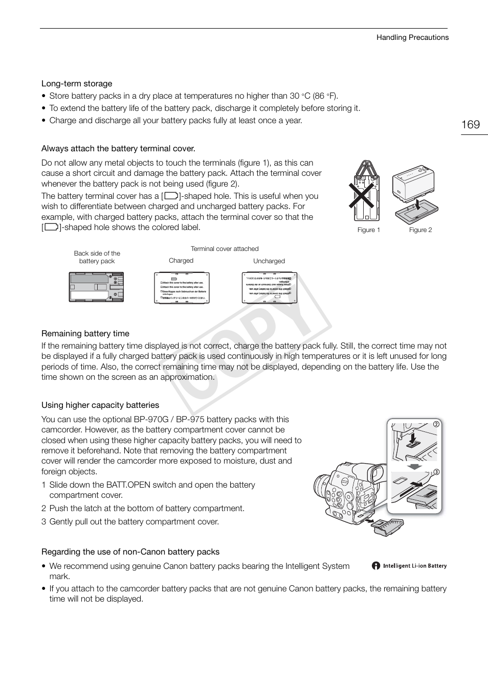 Cop y | Canon EOS C300 PL User Manual | Page 169 / 186