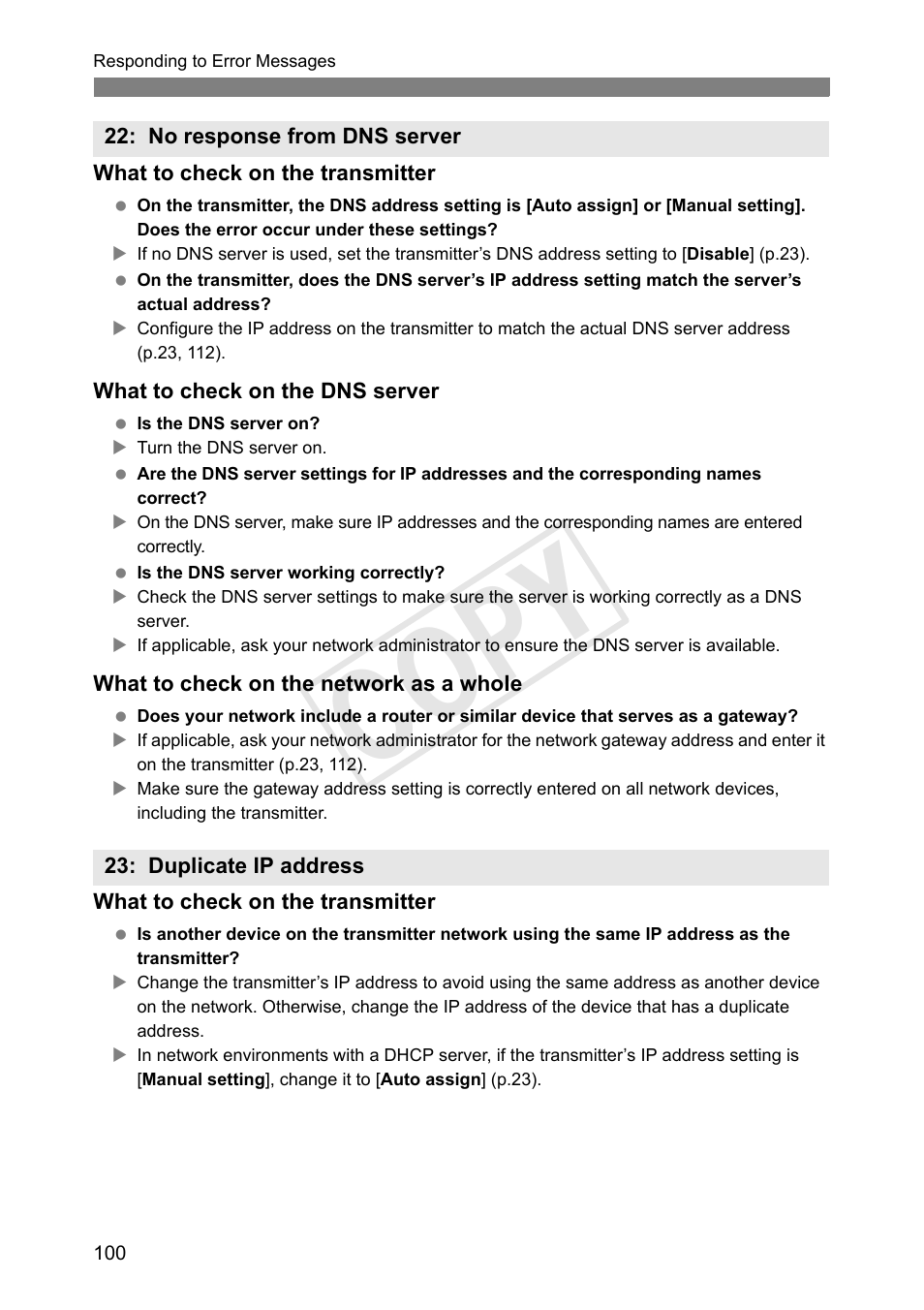 P.100), Cop y | Canon Wireless Transmitter WFT-E6A User Manual | Page 100 / 126