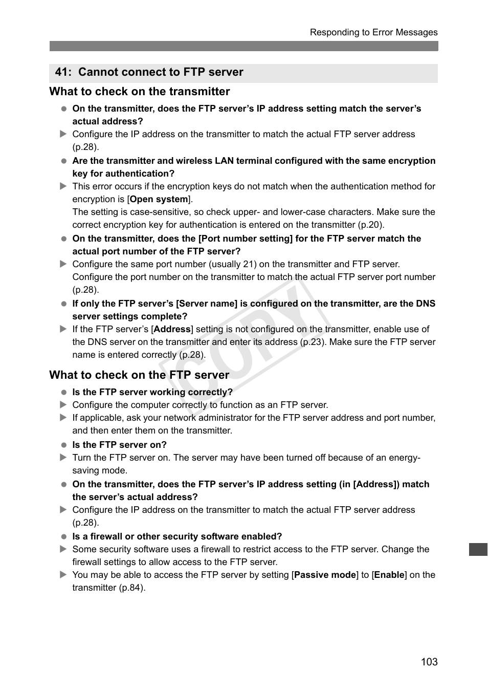 Cop y | Canon Wireless Transmitter WFT-E6A User Manual | Page 103 / 126